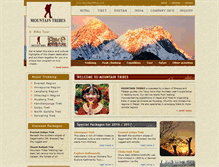 Tablet Screenshot of mountaintribes.com